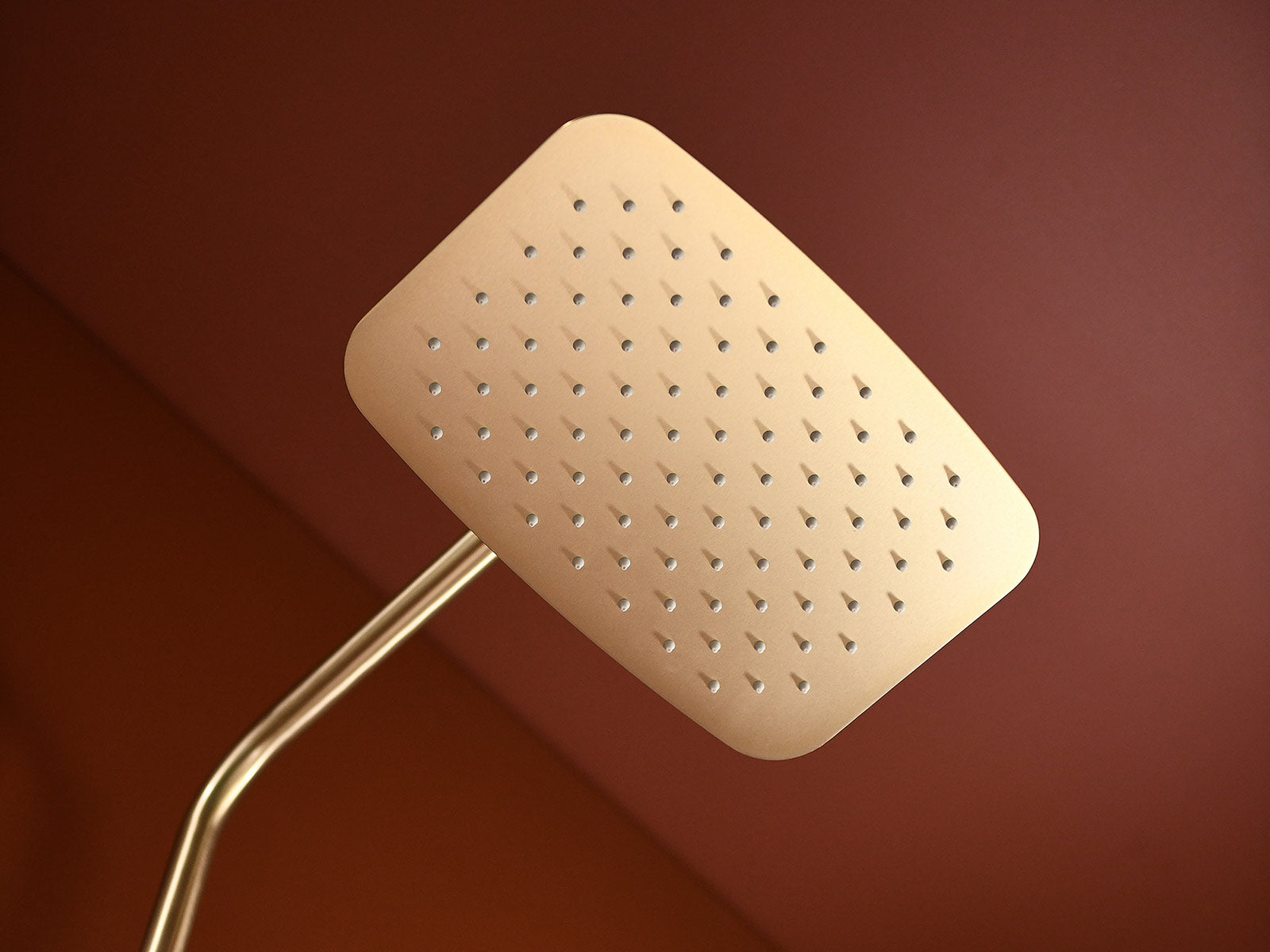 Brushed Gold Rain Shower System for Modern Bathrooms