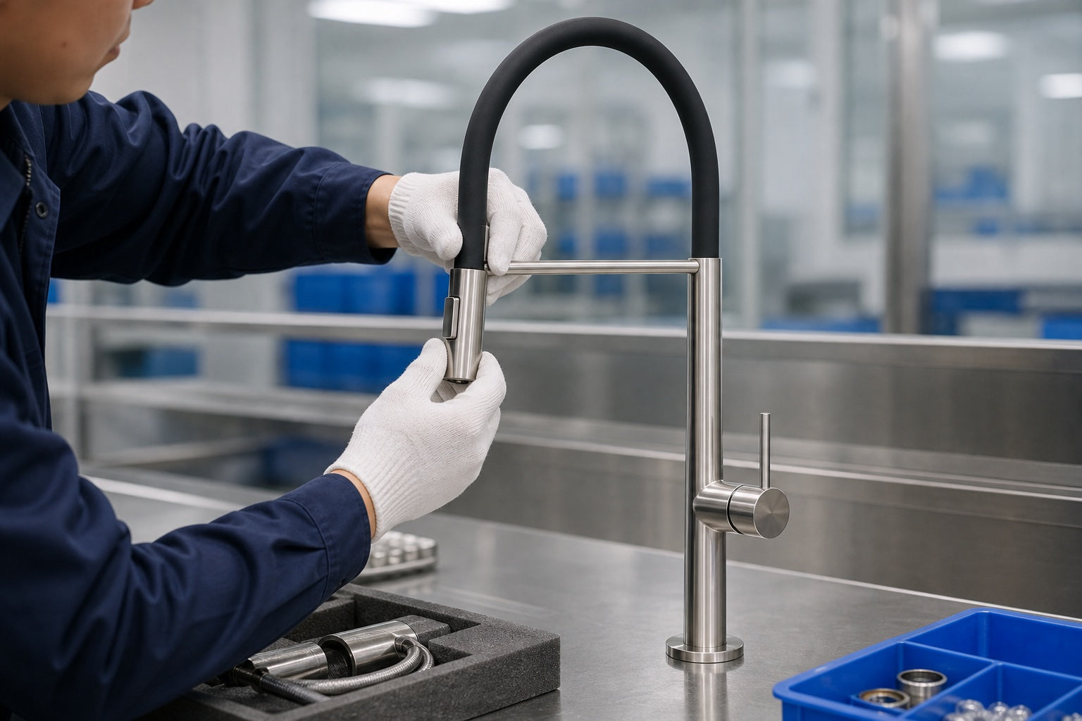 AELEIN faucet samples finish boards specification drawings and ODM program planning materials