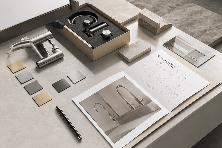 AELEIN ODM faucet design planning materials