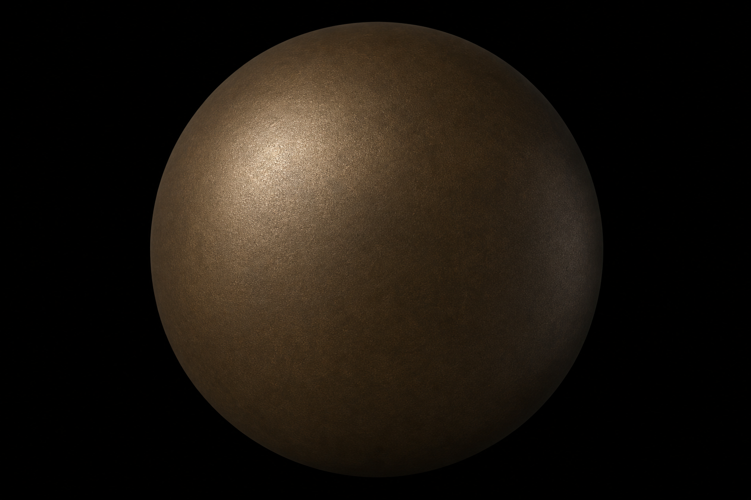 Matt coated bronze