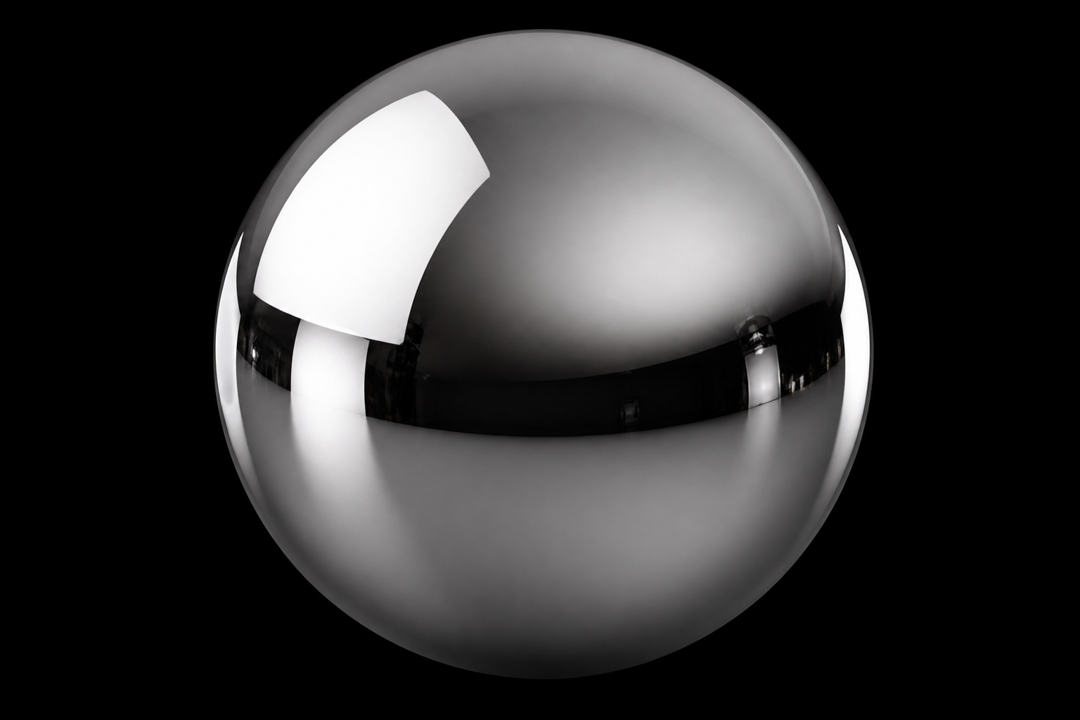 Shiny stainless steel